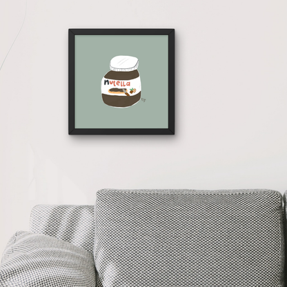 Nutella Jar by Alix Campbell Art