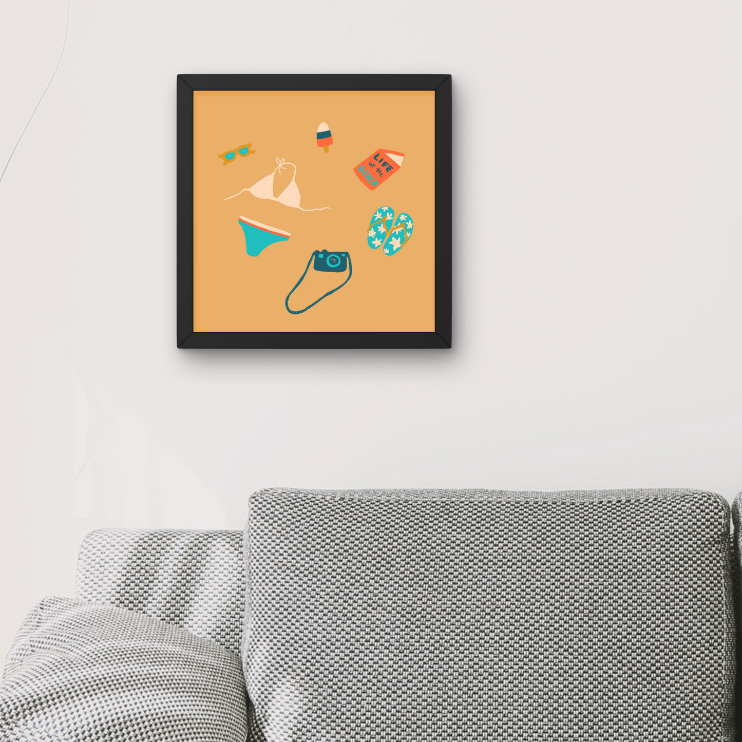 Beach Essentials by Alix Campbell Art
