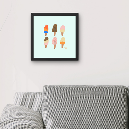 Ice Blocks by Alix Campbell Art