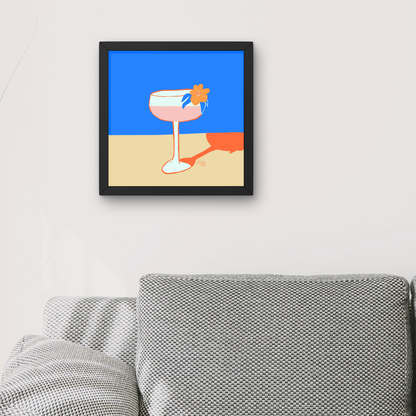 Cocktail Hour2 by Alix Campbell Art