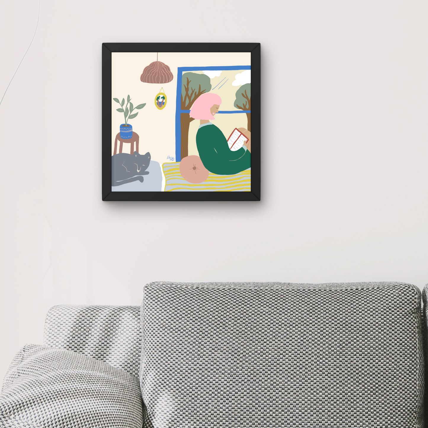 Favourite Pasttime by Alix Campbell Art