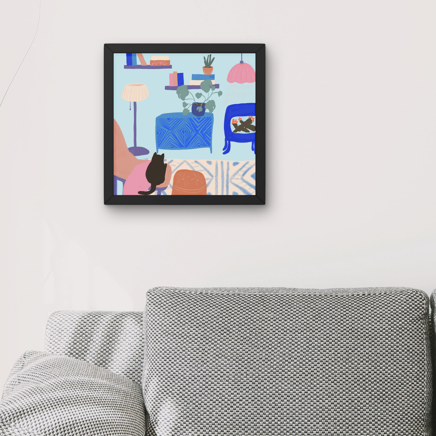 Chill O Clock by Alix Campbell Art