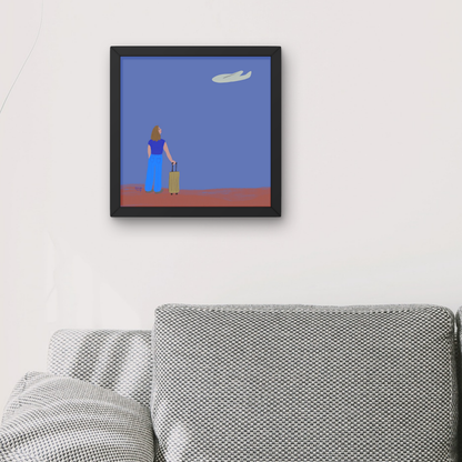 Travelling Solo by Alix Campbell Art
