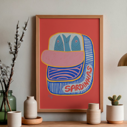 Sardinhas by Alix Campbell Art