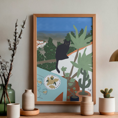 Cactus Garden by Alix Campbell Art