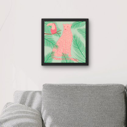 Pink Cheetah by Carrie Cantwell