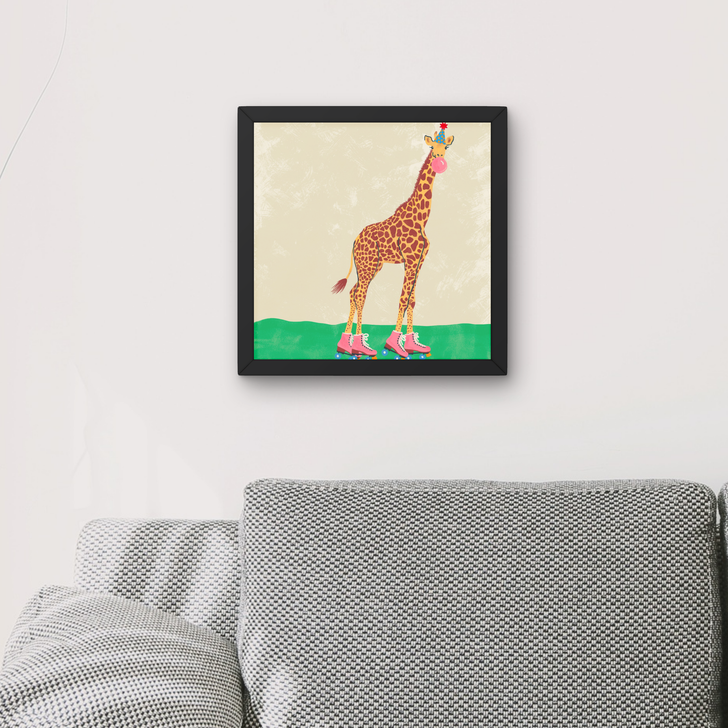 Party Animal Giraffe by Carrie Cantwell