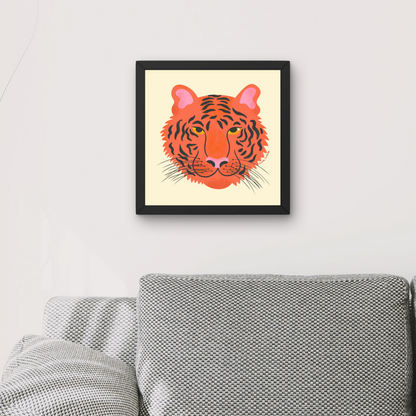 Jungle Cats Tiger by Carrie Cantwell