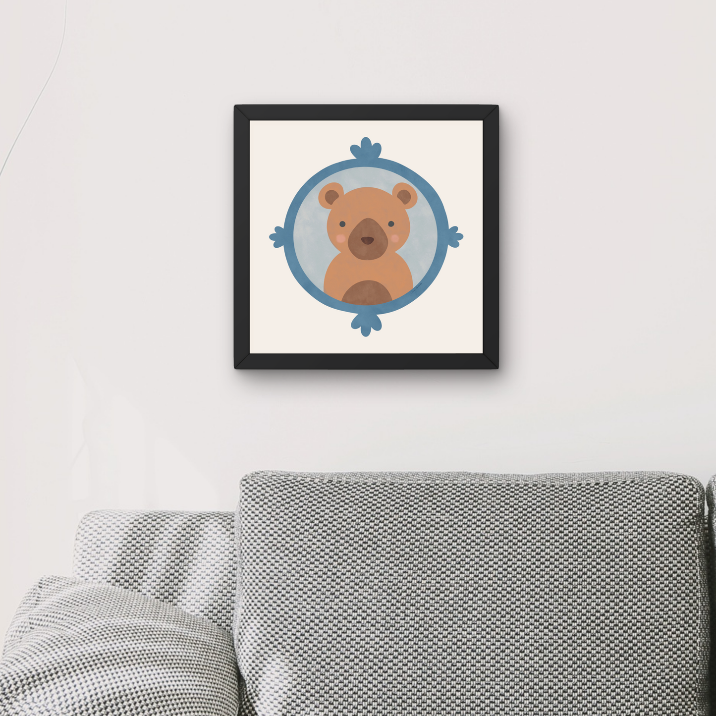 Animal Portraits Bear by Carrie Cantwell