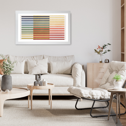 Colurful Modern Lines by Print Punk Studio