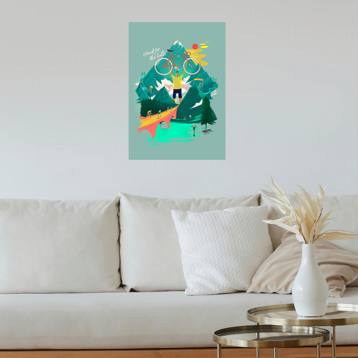 Head For The Hills by Mark Harrison Prints