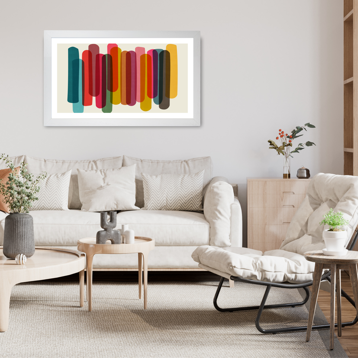 Bright Colourful Artwork by Print Punk Studio