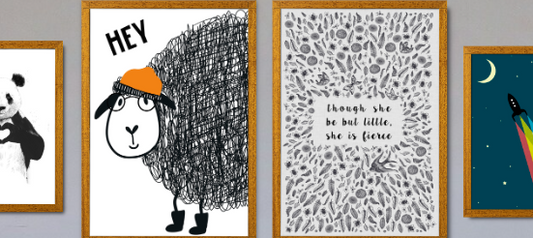 Nursery - Build Your Own Gallery Wall Bundle (Set of 4 Type 2)