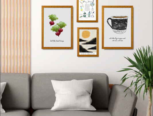 Kitchen - Build Your Own Gallery Wall Bundle (Set of 4 Type 3)