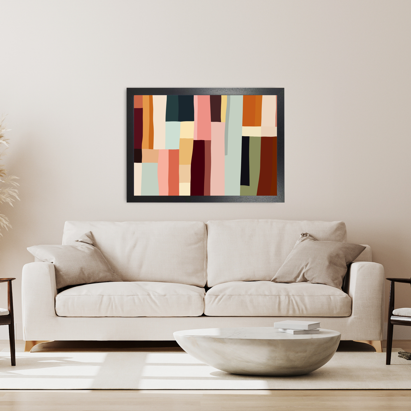 Cool Colour Blocking Artwork by Print Punk Studio