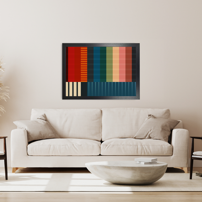 Multi Abstract Design Print by Print Punk Studio