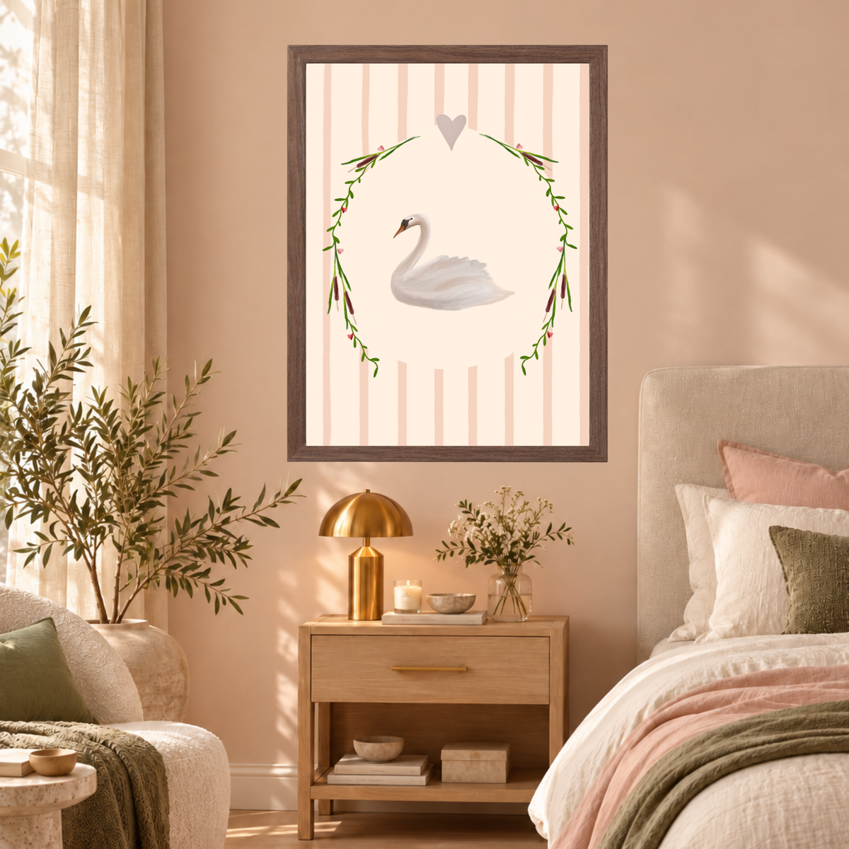 Swan Love by Queen of the Rodeo