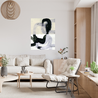 Black and White Gestures 2 by Cartissi