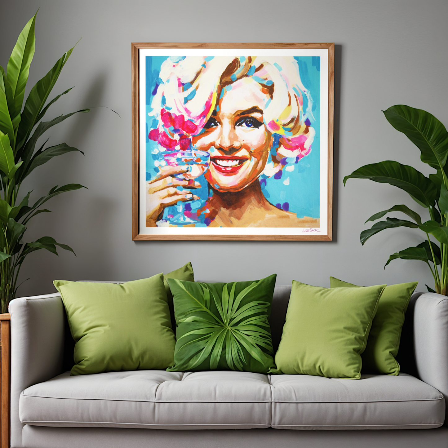 Marilyn Monroe - Keep Smiling by Juliet Stockton