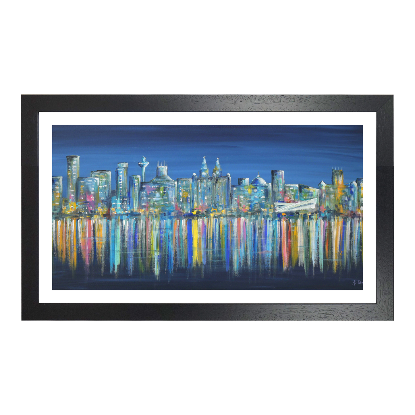 Liverpool Skyline by Jo Gough
