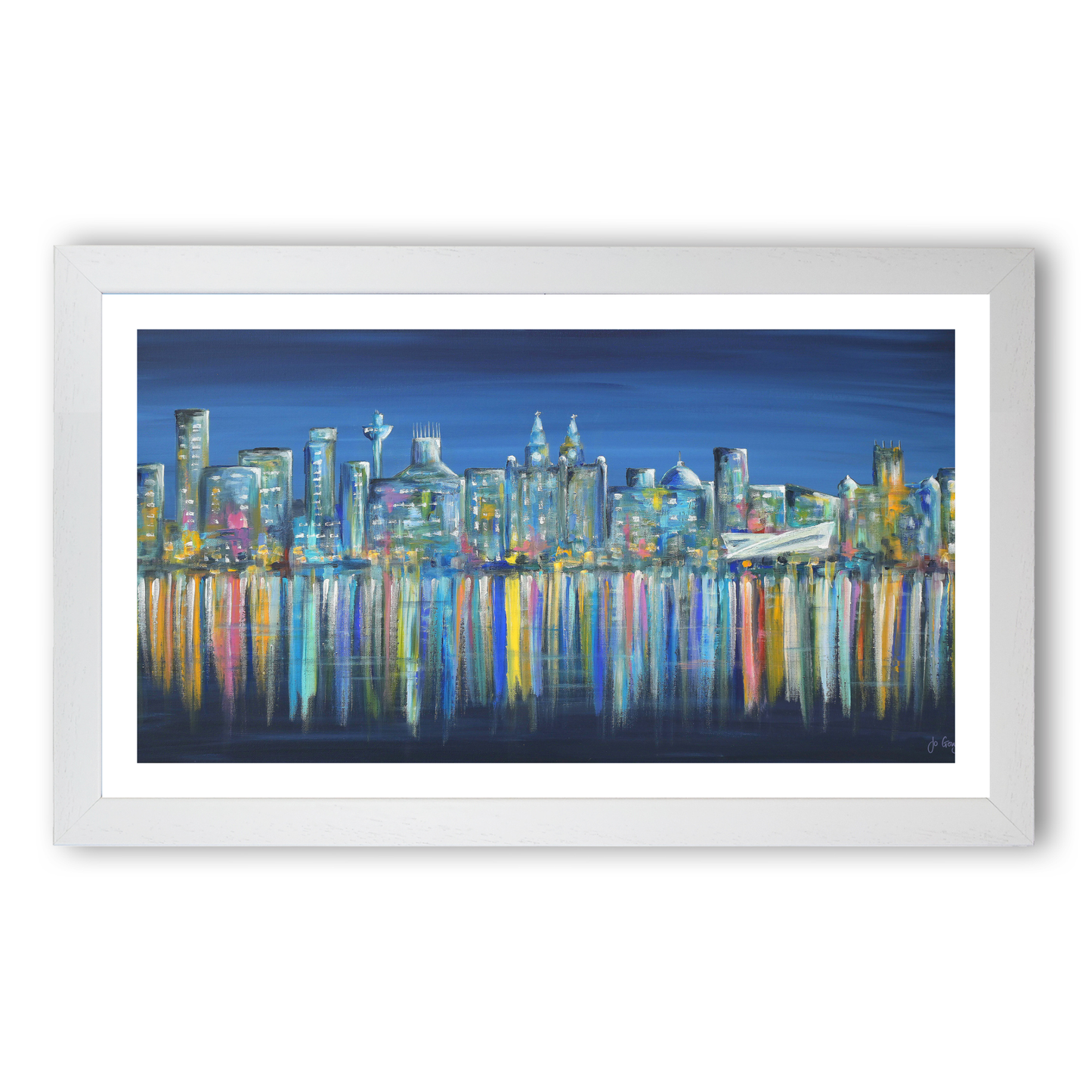 Liverpool Skyline by Jo Gough