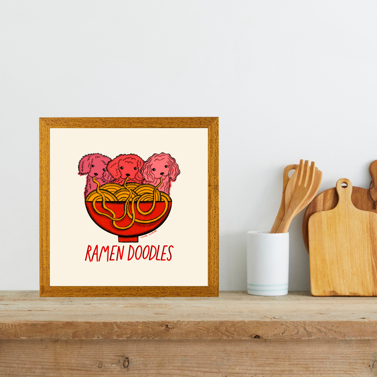 Ramen Doodles by Carrie Cantwell