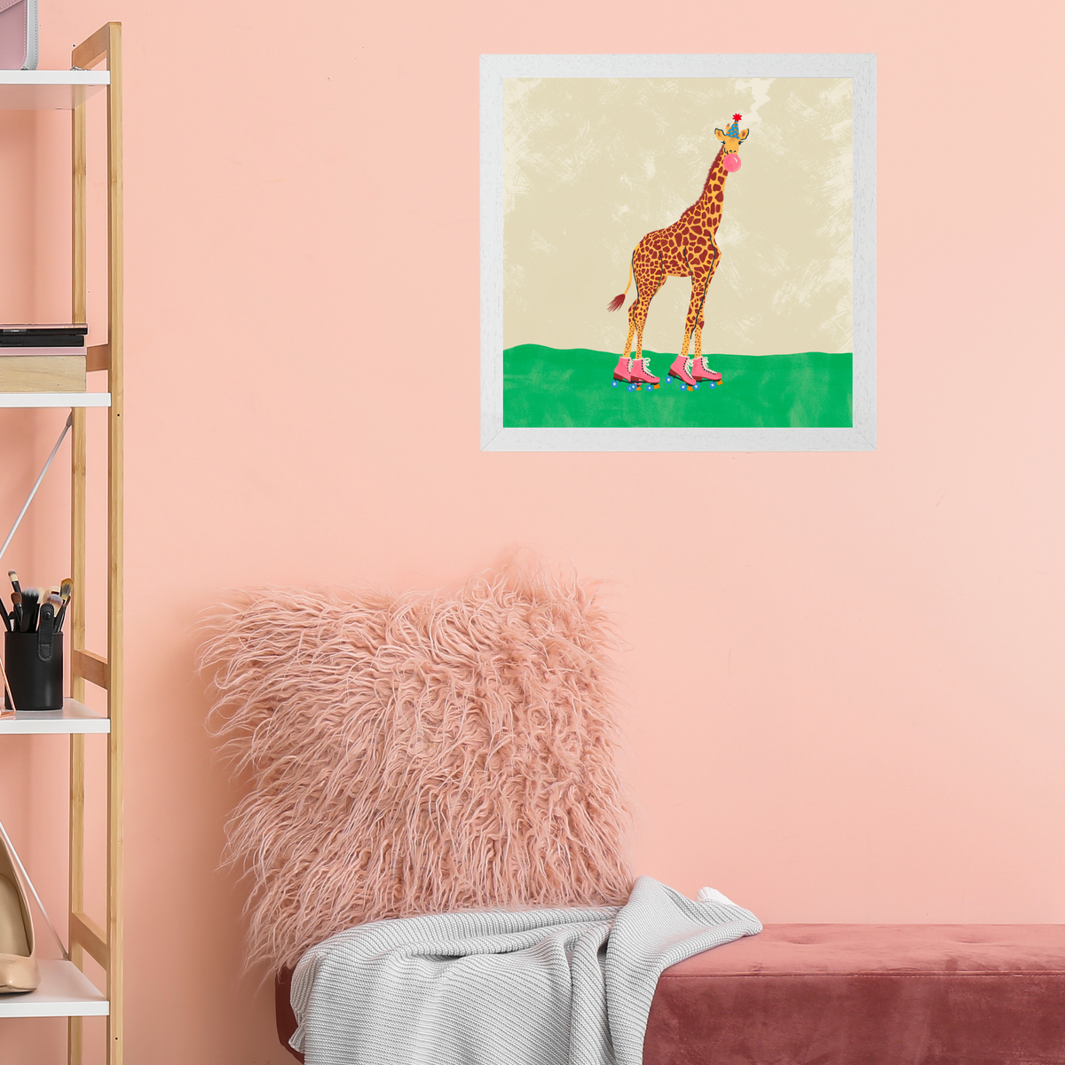 Party Animal Giraffe by Carrie Cantwell