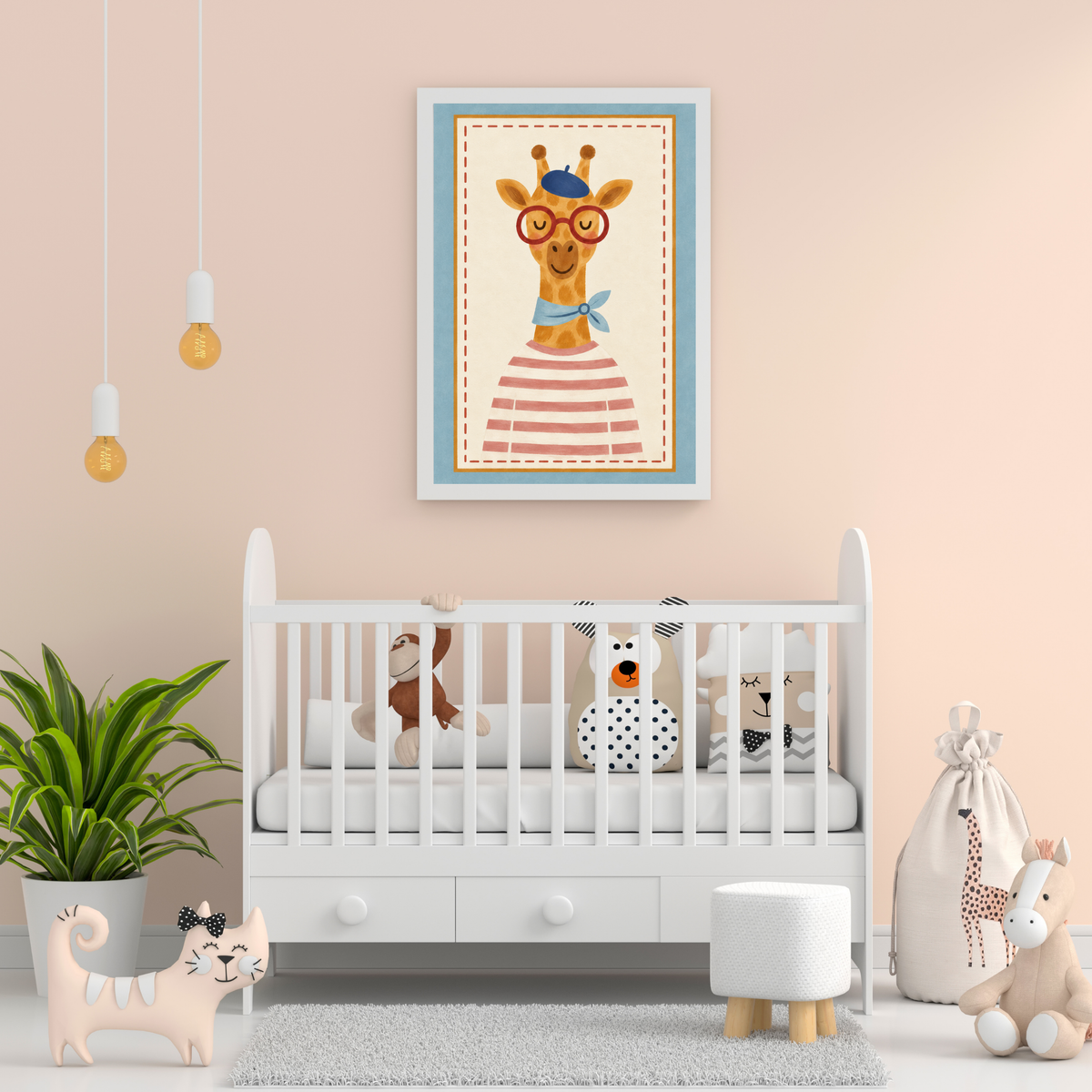 Giraffe by Print Studio By Anya
