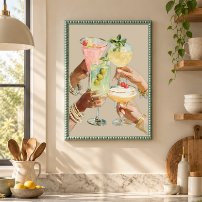 Cheers by Anya by Print Studio By Anya