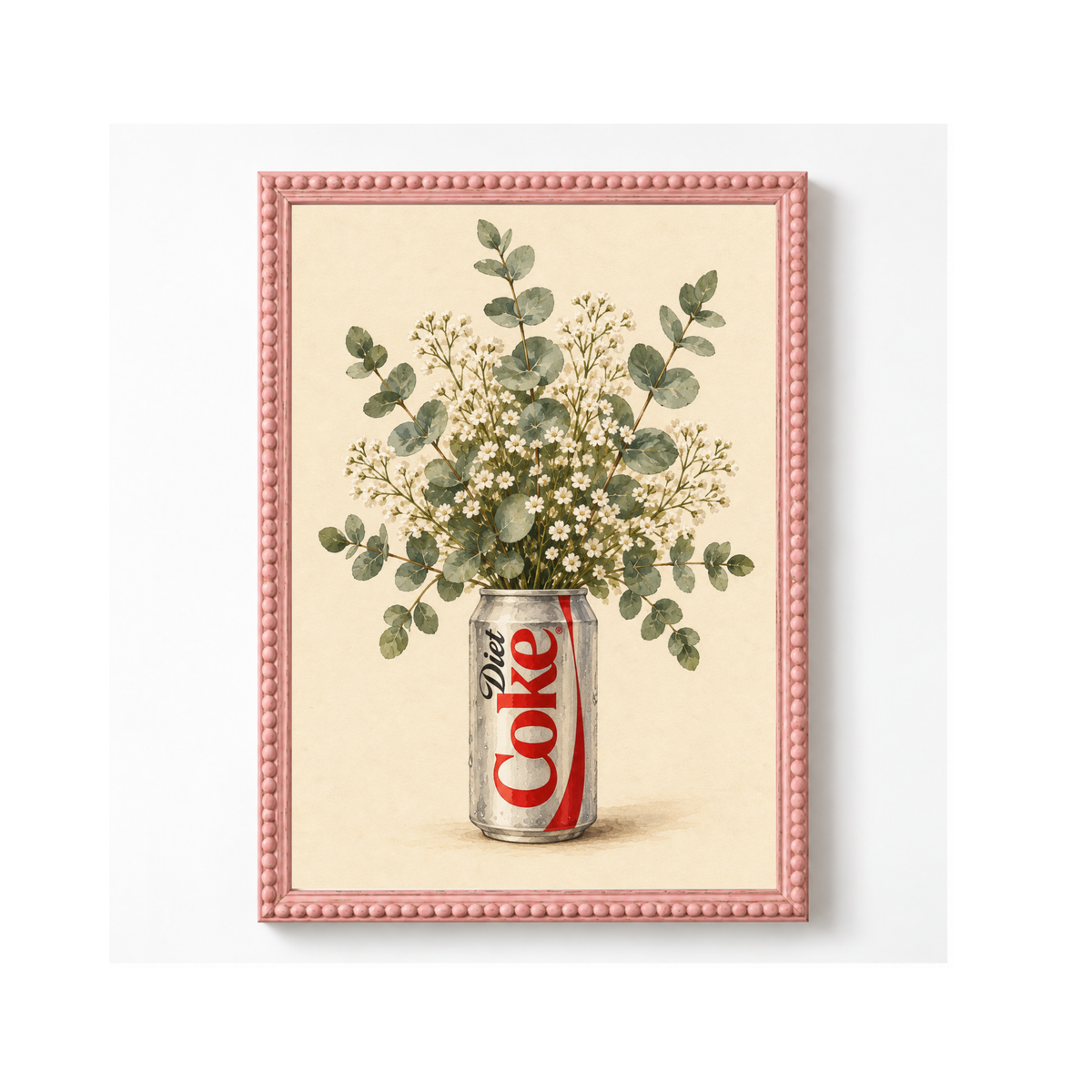 Diet Coke Botanical by Print Studio By Anya