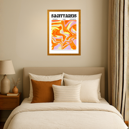 Sagittarius Star Sign by Athena Art