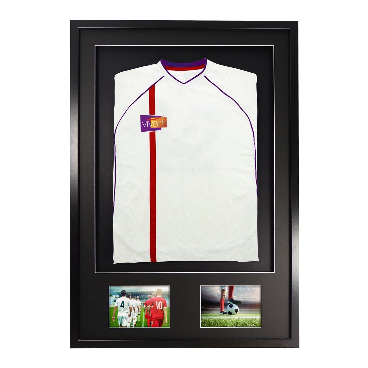 Sports Shirt 3D + Double Aperture Black Frame