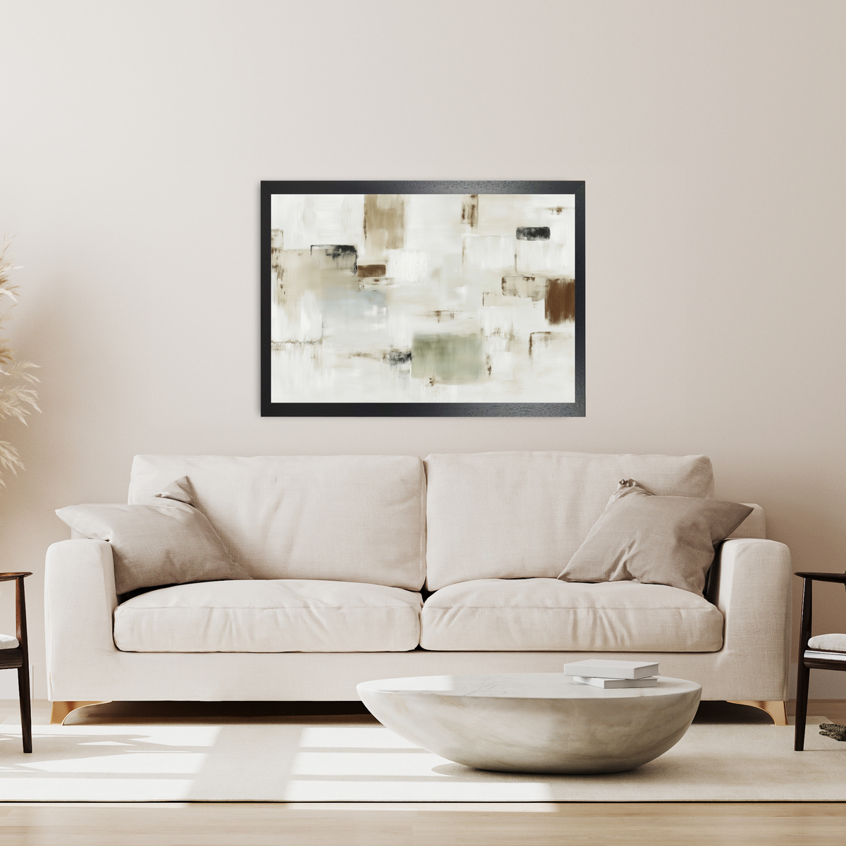 Cubist Block Abstract by Chromatic Storm Studio