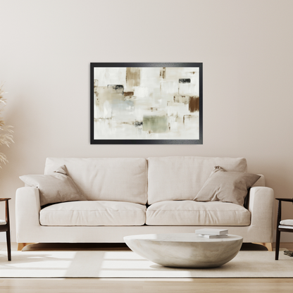 Cubist Block Abstract by Chromatic Storm Studio