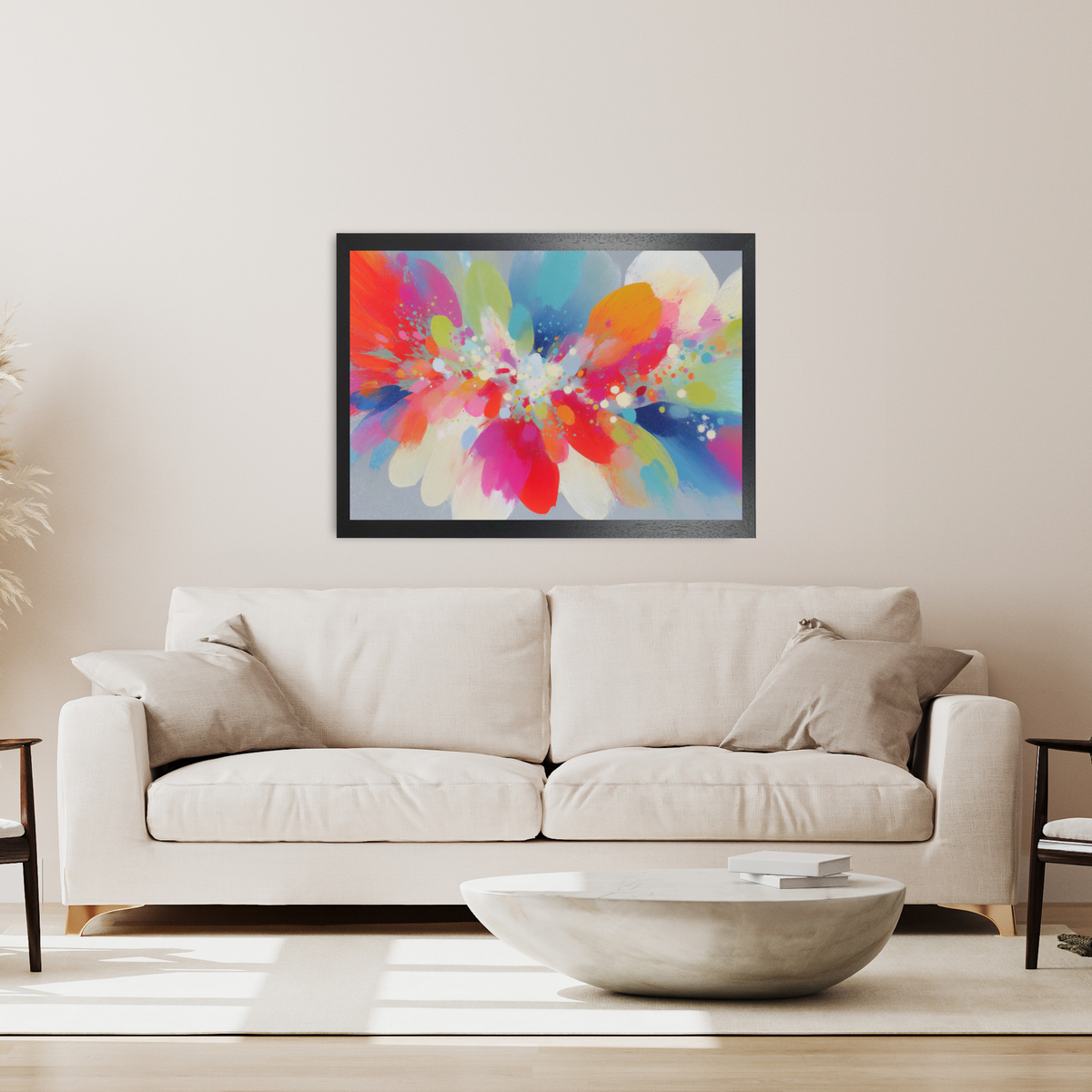 Abstract Parrot Explosion by Chromatic Storm Studio