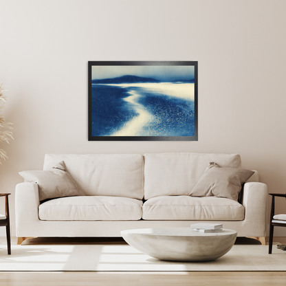 Serene Shoreline Flow by Chromatic Storm Studio