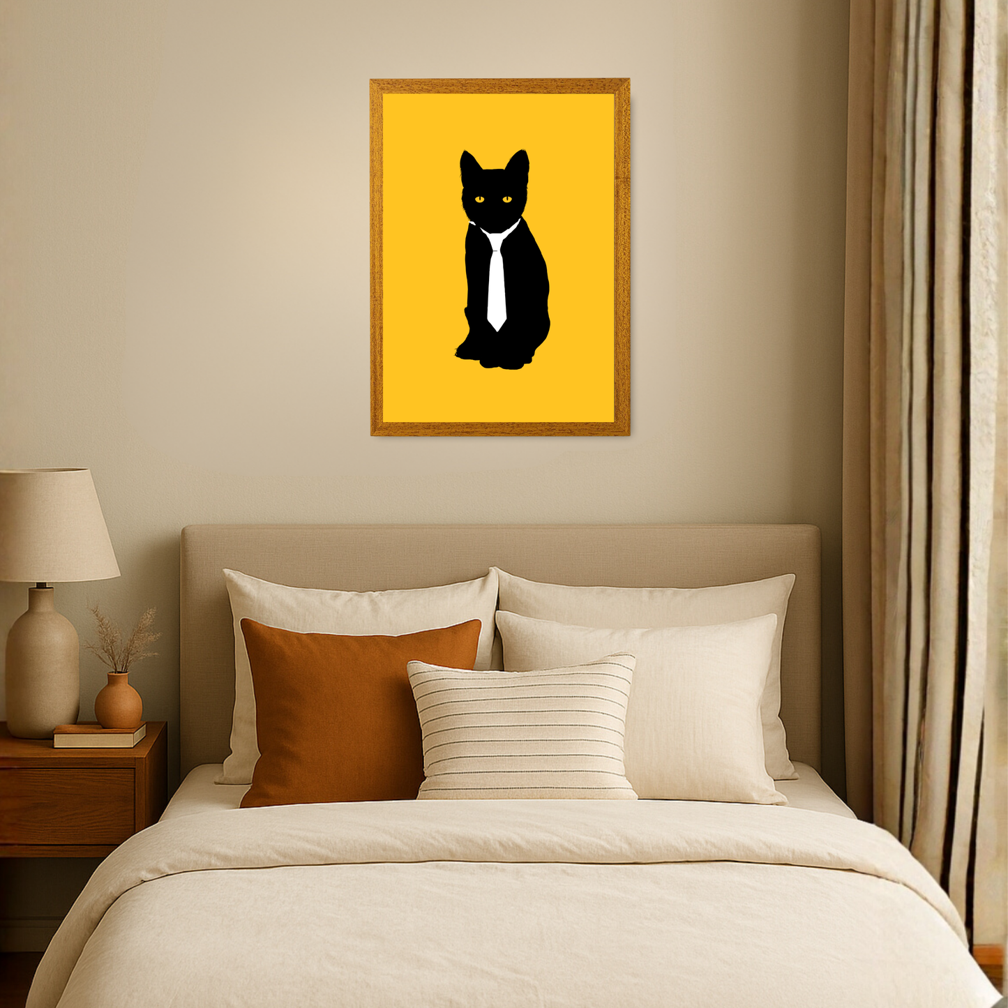 Office Cat by Balazs Solti