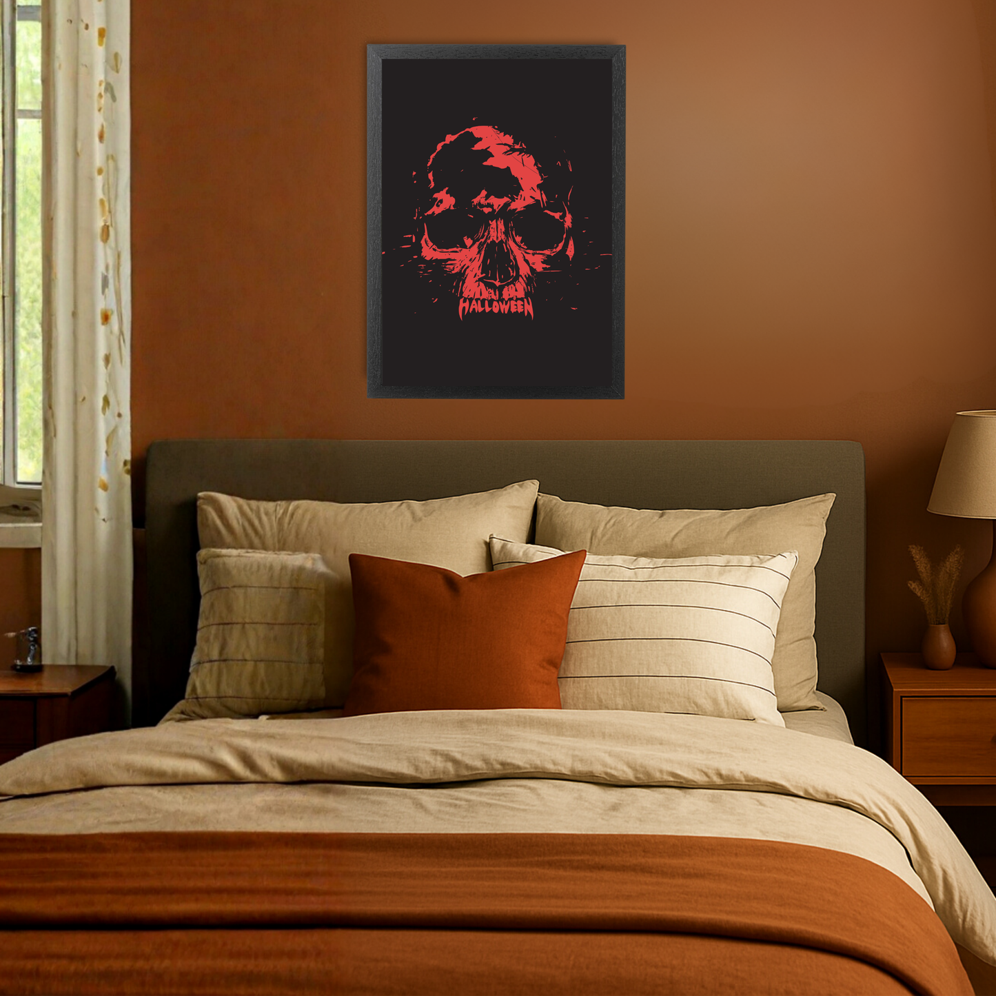 Halloween Skull by Balazs Solti