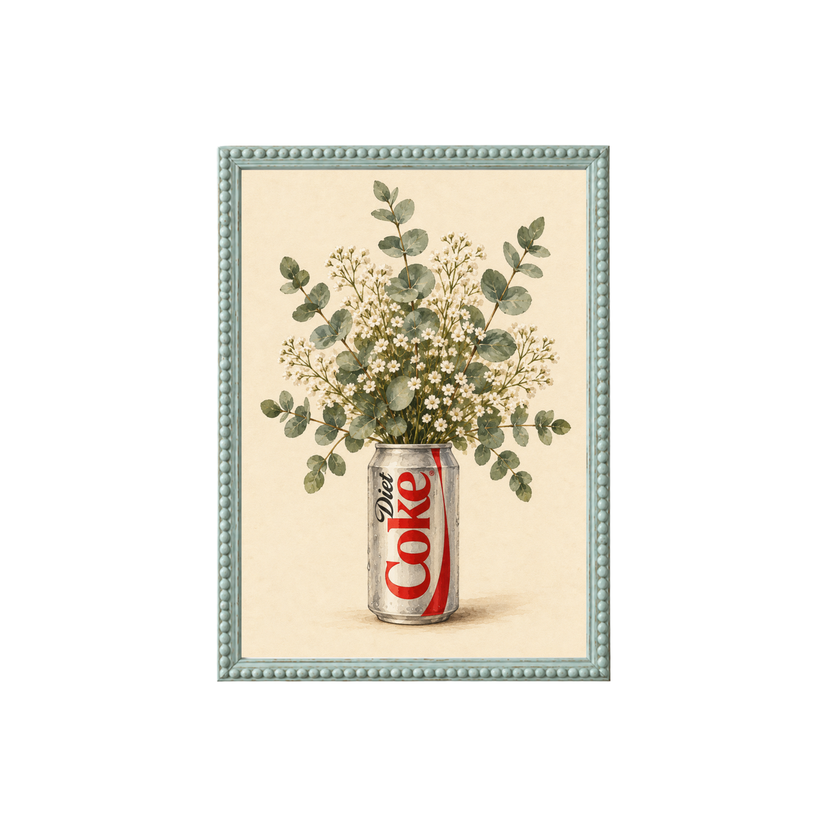 Diet Coke Botanical by Print Studio By Anya