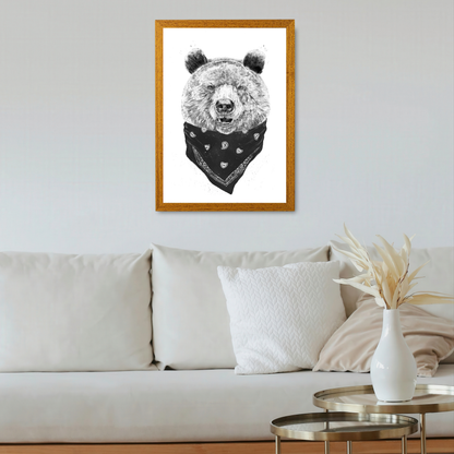 Wild Bear by Balazs Solti