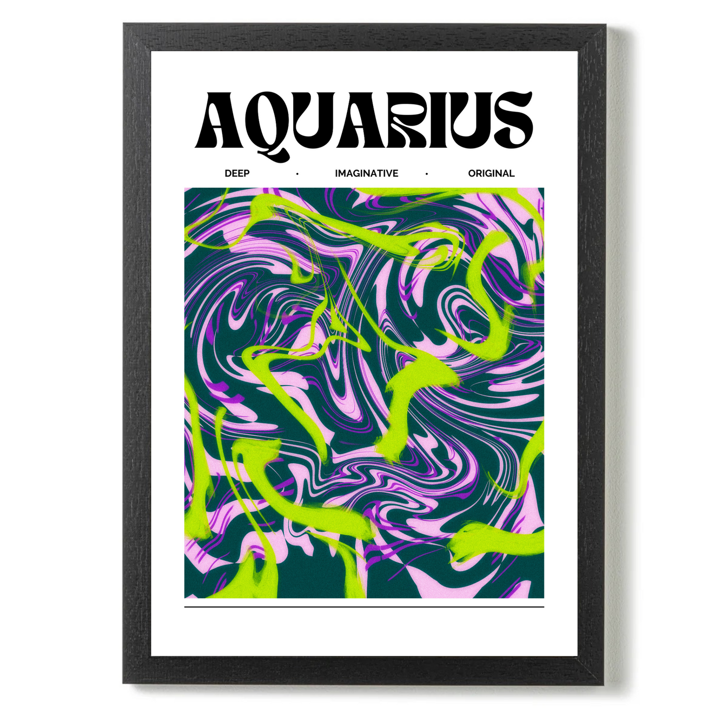 Aquarius Star Sign by Athena Art