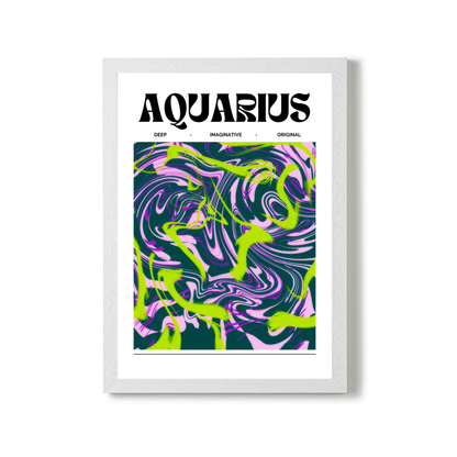 Aquarius Star Sign by Athena Art