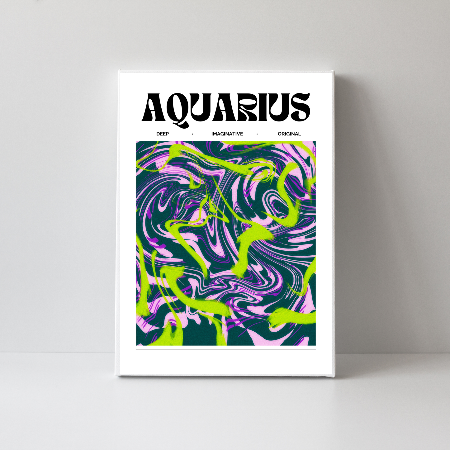 Aquarius Star Sign by Athena Art