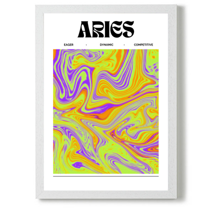 Aries Star Sign by Athena Art