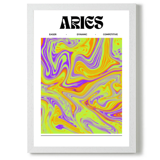 Aries Star Sign by Athena Art