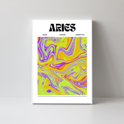 Aries Star Sign by Athena Art