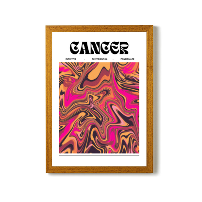Cancer Star Sign by Athena Art