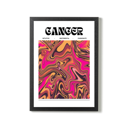 Cancer Star Sign by Athena Art