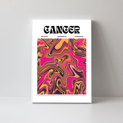 Cancer Star Sign by Athena Art