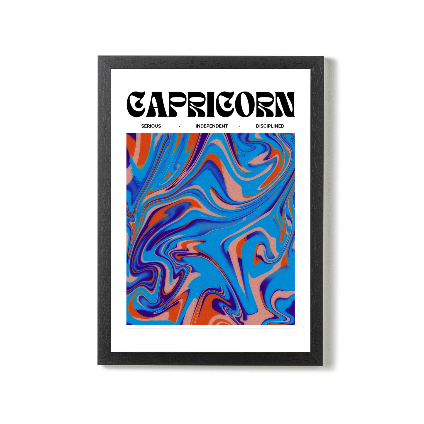 Capricorn Star Sign by Athena Art